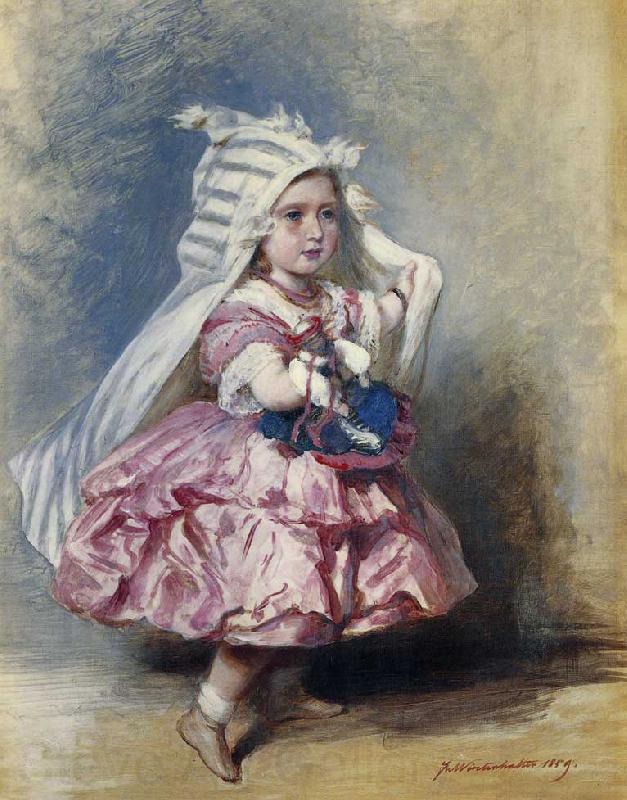 Franz Xaver Winterhalter Princess Beatrice Spain oil painting art